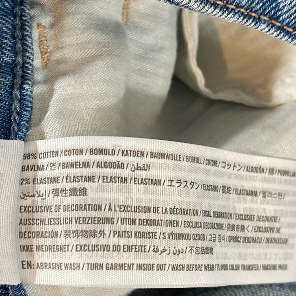 HOLLISTER High-Rise Mom Denim Jean Vintage Stretch Size 3R - Picture 10 of 11